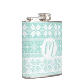 Jede Farbmesse Isle Winter Sweater Monogram Flachmann (Rechts)