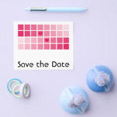 Jede farbmoderne Typografie Save the Date Flyer (Einzeln)