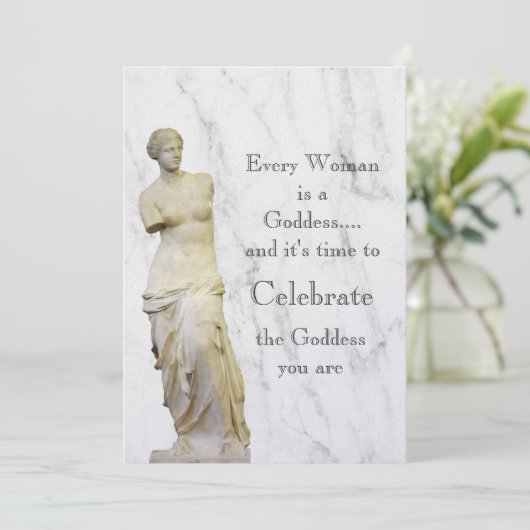 Jede Frau Einladung (Stehend Vorderseite)