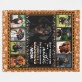 Jede Frau kann Mutter sein, aber es braucht jemand Fleecedecke (Vorderseite (Horizontal))