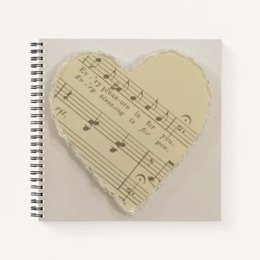 Jede Freude ist für Sie Notizblock (Vorderseite)