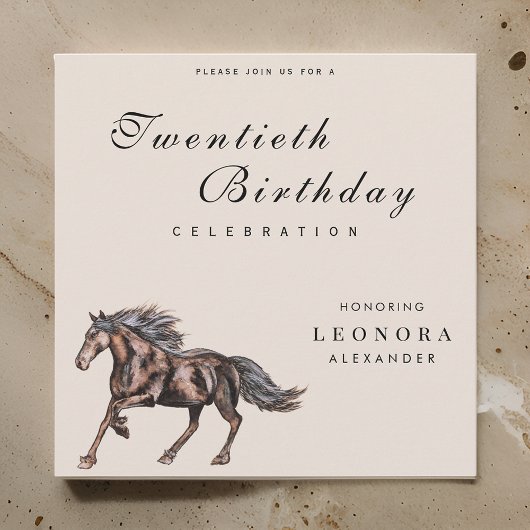 JEDE Geburtstagsparty Einladung