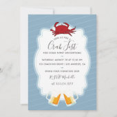 Jede Gelegenheit Crab Fest Party Einladung (Vorderseite)