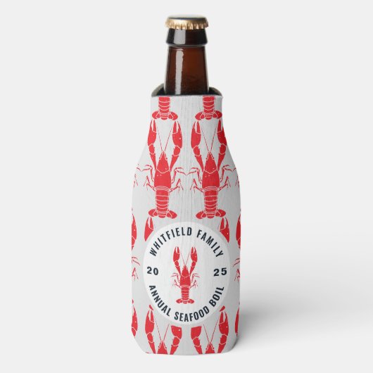 Jede gelegentliche Hummer-Box Flaschenkühler (Flaschenvorderseite)