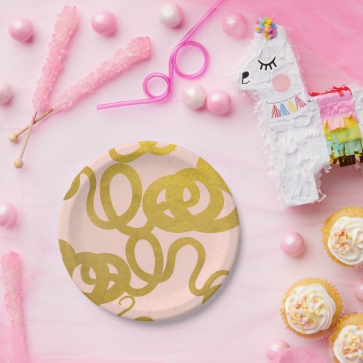 Jede große Geschichte scheint mit einer Schlange z Pappteller (Party)