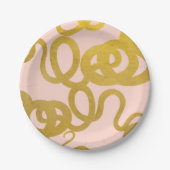 Jede große Geschichte scheint mit einer Schlange z Pappteller (Vorderseite)