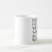 JEDE GROSSE MAMA SAGT DAS "F"-WORT KAFFEETASSE (Mittel)