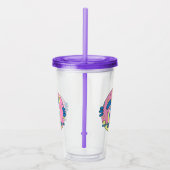 Jede gute Sache Donut Tbone Tumbler Cup Acryltrinkbecher (Rechts)