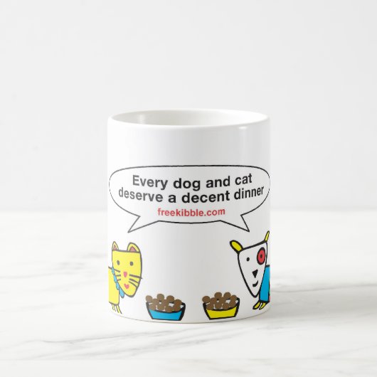 "Jede Hunde-und Katzen-" Tasse (Mittel)