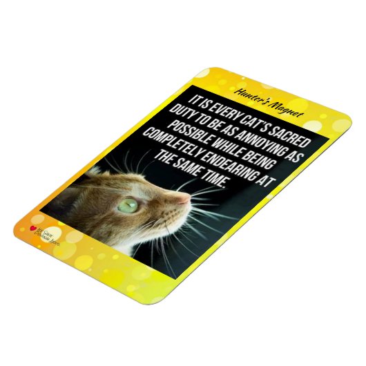 Jede Katze Magnet (Linke Seite)