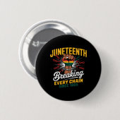Jede Kette seit 1865 brechen Frauen Männer Junenth Button (Vorne & Hinten)