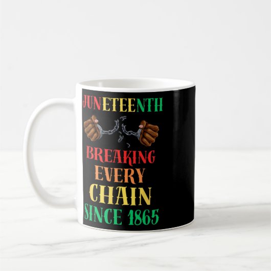 Jede Kette seit 1865 brechen Frauen Männer Junetee Kaffeetasse (Links)