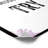 Jede Leistung beginnt mit der Entscheidung, Poster (Ecke)