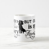 Jede Liebe Geschichte ist eine schöne Typografie Kaffeetasse (Mittel)