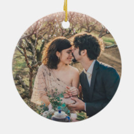 Jede Liebe Geschichte ist eine schöne Typografie Keramik Ornament