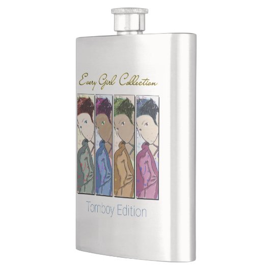 Jede Mädchen-Sammlung: Wildfang-Ausgabe Flachmann (Links)