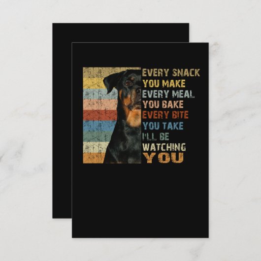 Jede Mahlzeit, die Sie backen Einladung (Vorne/Hinten)