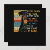 Jede Mahlzeit, die Sie backen Einladung (Vorne/Hinten)