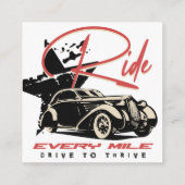 Jede Meile reiten Begleitkarte (Rückseite)