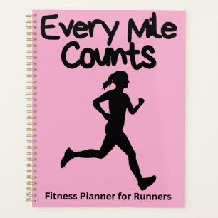 Jede Mile zählt passende Runner-Geschenke Planer