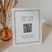 JEDE moderne Minimalistische Capture the Liebe Wed Sockelschild