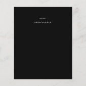 JEDE Ordination Jahrestag Einladung Sonnenblumen (Rückseite)