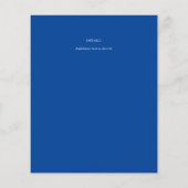 JEDE Ordination Jahrestag Einladung Sonnenblumen (Rückseite)