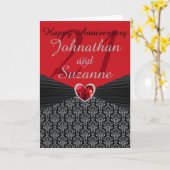 JEDE # Personalisierte Glückwunschkarte zum Jubilä Karte (Gelbe Blume)