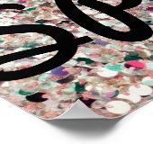 Jede Prinzessin braucht ein kleines Sparkle-Poster Poster (Ecke)