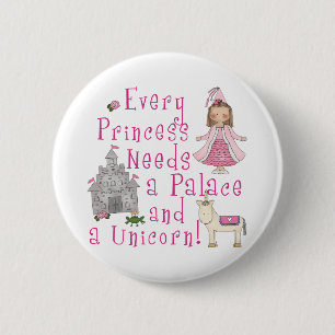 Jede Prinzessin Button