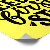 Jede Reise braucht einen ersten Schritt - Motivier Poster (Ecke)