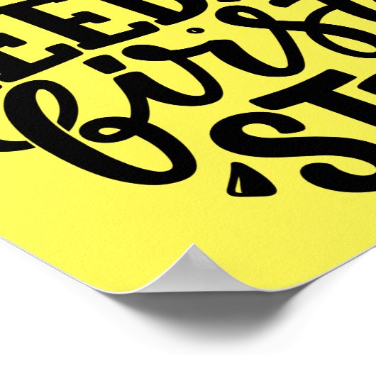 Jede Reise braucht einen ersten Schritt - Motivier Poster (Ecke)