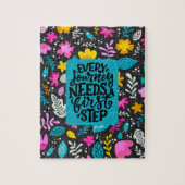 Jede Reise braucht einen ersten Schritt Puzzle (Vertikal)