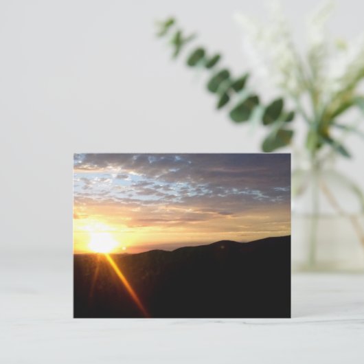 Jede Reise Feiertagspostkarte (Stehend Vorderseite)