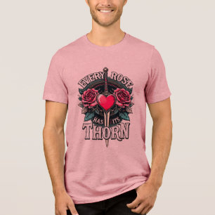 Jede Rose hat ihren Dreck Tri-Blend Shirt