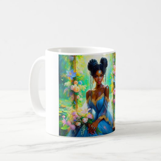 Jede Sekunde, eine Erinnerung von Liebe und Pflege Kaffeetasse (Vorderseite Links)