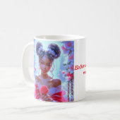 Jede Sekunde, eine Erinnerung von Liebe und Pflege Kaffeetasse (Vorderseite Links)