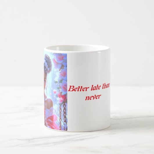 Jede Sekunde, eine Erinnerung von Liebe und Pflege Kaffeetasse (Mittel)