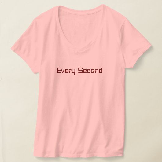 Jede Sekunde T-Shirt (Ablage )