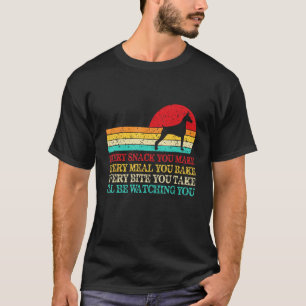 Jede Snack, die Sie machen Dobermann Hund Mama Hun T-Shirt