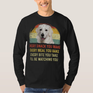 Jede Snack, die Sie machen Kuvasz Hund Mama Hund V T-Shirt