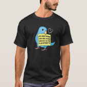 Jede Snack Mahlzeit oder Beifall I Blue Parrotlet T-Shirt (Vorderseite)
