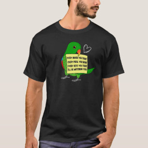 Jede Snack Mahlzeit oder Beifall I Male Eclectus P T-Shirt