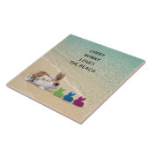 Jede sonnige Liebe Der tropische Strand Fliese (Seite)