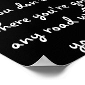 Jede Straße Poster (Ecke)