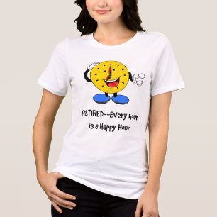 Jede Stunde ist eine glückliche Stunde. Tri-Blend Shirt