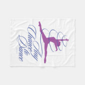 Jede Tanzmöglichkeit Fleecedecke (Vorderseite (Horizontal))