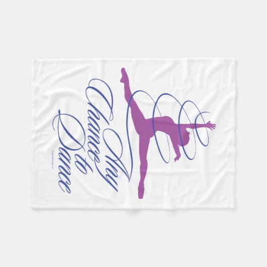 Jede Tanzmöglichkeit Fleecedecke (Vorderseite (Horizontal))