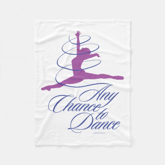 Jede Tanzmöglichkeit Fleecedecke (Vorderseite)