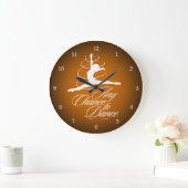 Jede Tanzmöglichkeit Große Wanduhr (Zuhause)